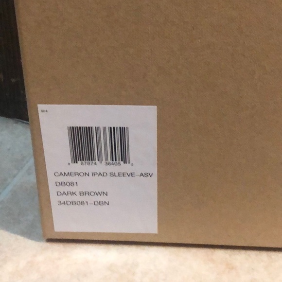 🆕 FRYE Cameron IPad Sleeve - Dark Brown - Picture 6 of 6